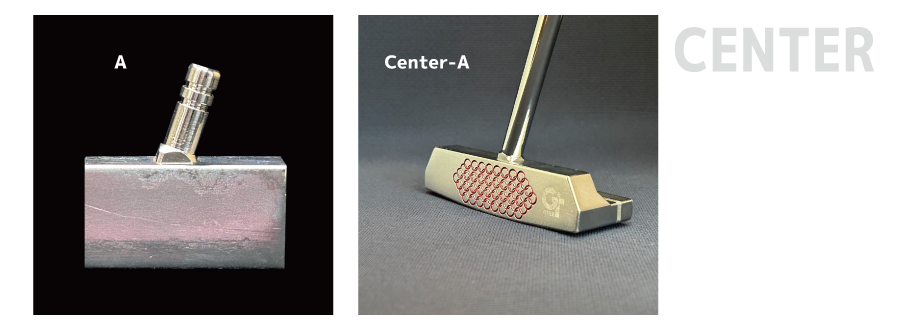 パターのネック形状