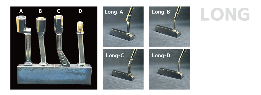 パターのネック形状